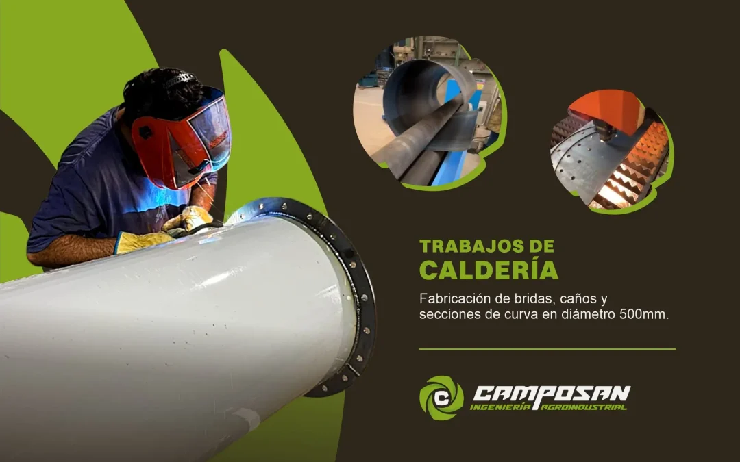 Caldería Industrial a Medida: Precisión milimétrica en conductos y bridas